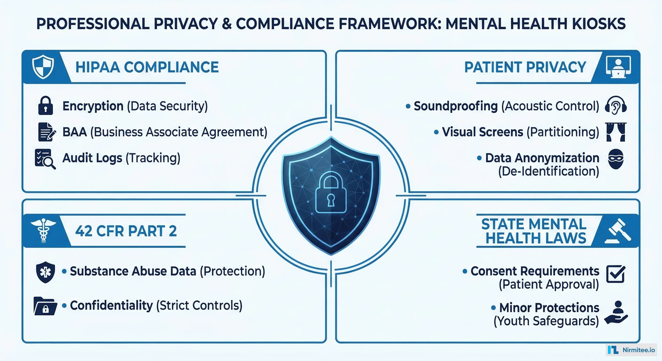 Privacy and compliance framework showing <a href=