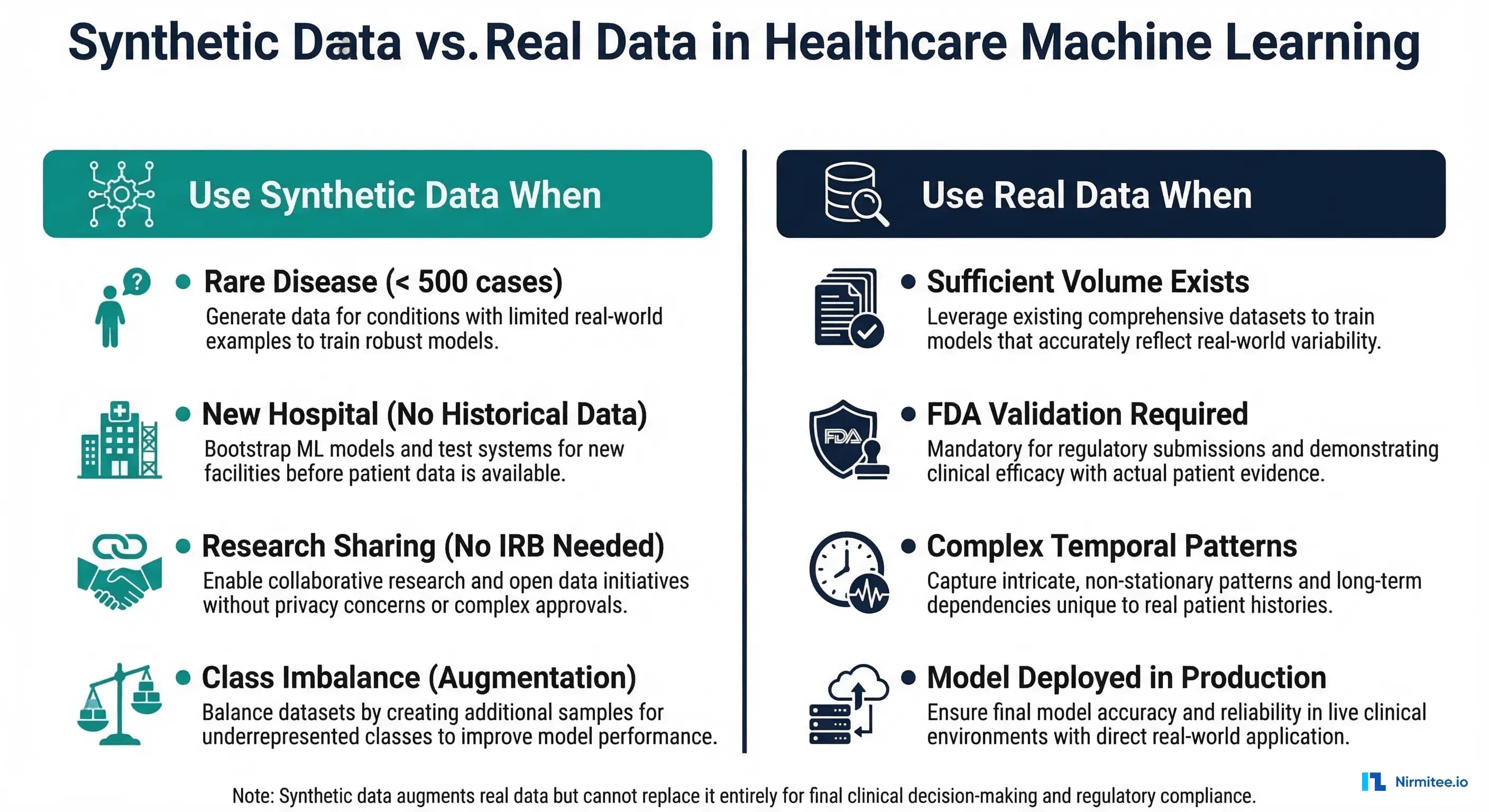 Synthetic data quality metrics triangle showing utility, privacy, and fidelity