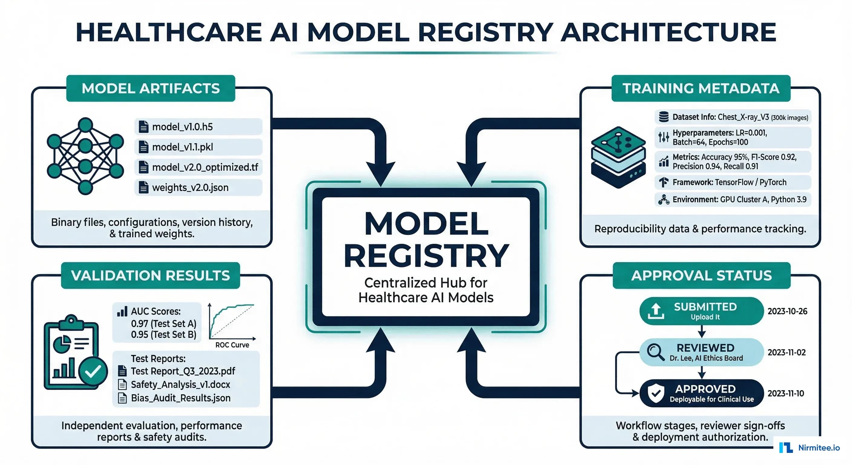 The Model Registry for Healthcare AI: Version Control, Approval Workflows, and Regulatory Traceability