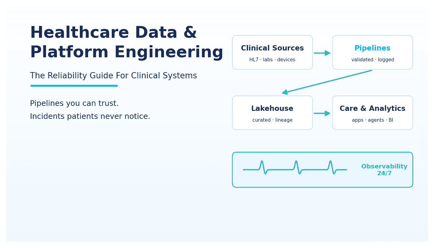 Healthcare Data And Platform Engineering: The Reliability Guide For Clinical Systems